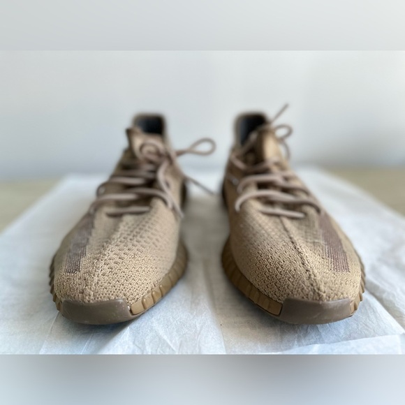 adidas mens Yeezy Boost 350 V2 Shoes, Earth, Men’s 11.5 - Picture 2 of 7